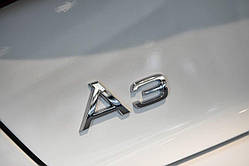 Емблема напис багажника Audi А3
