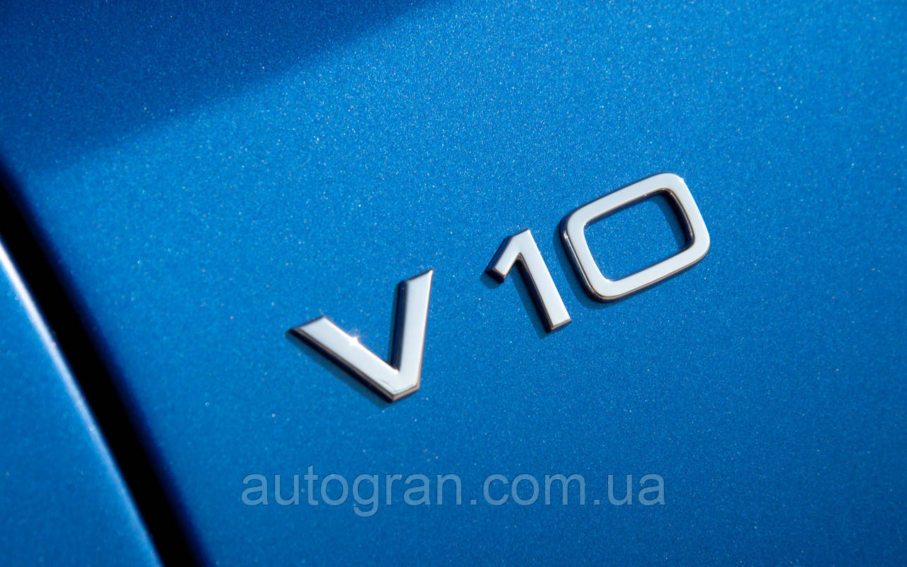 Емблема напис кришки багажника та на крила Audi V10