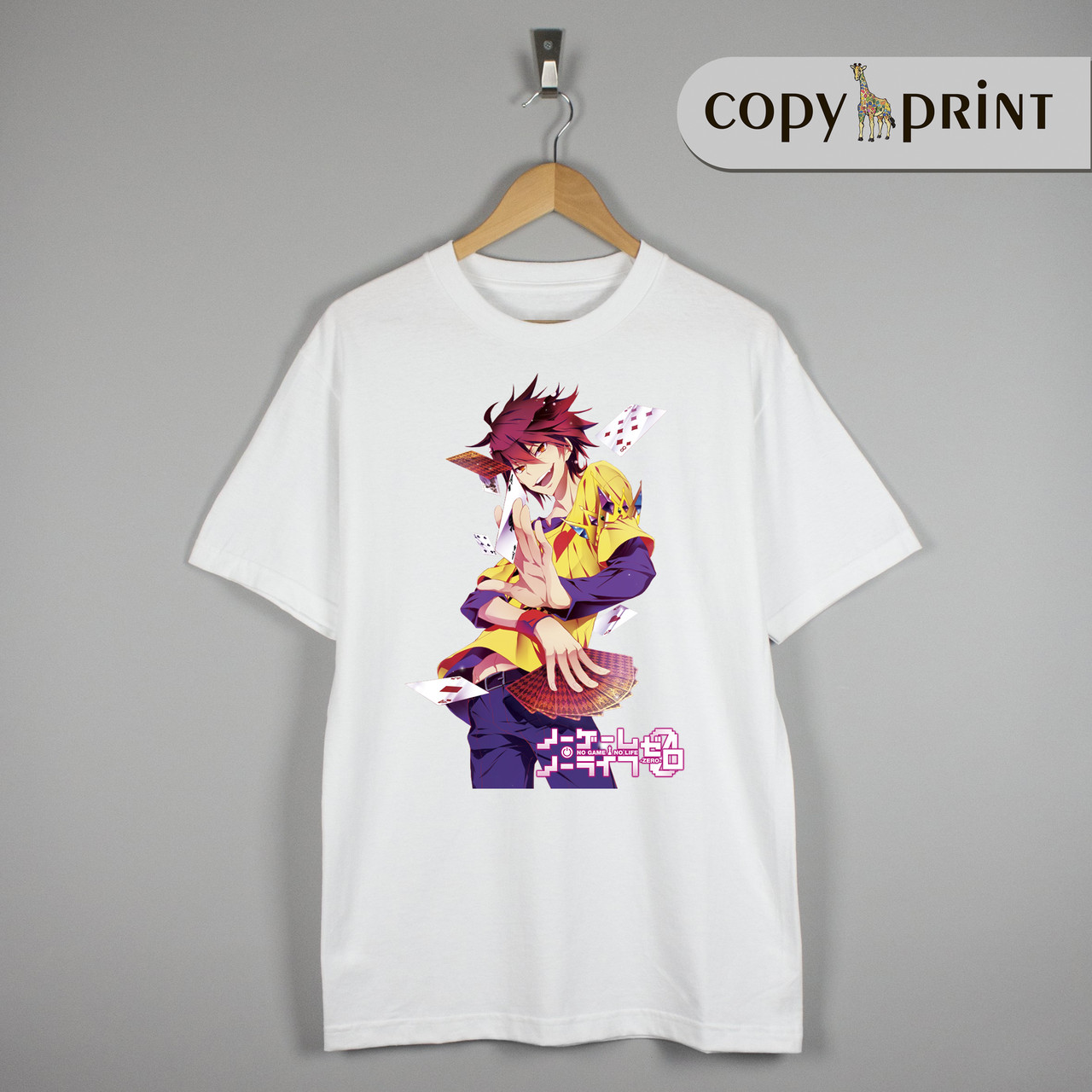 Футболка Аніме: No game no life (Без гри життя немає No2)
