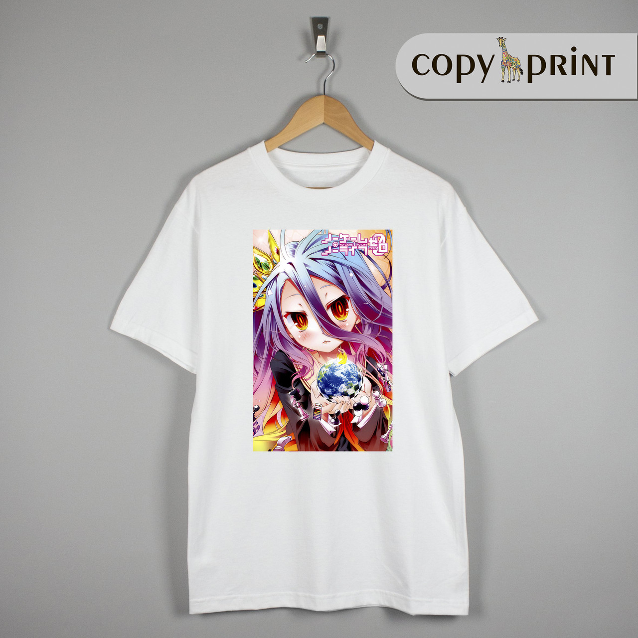Футболка Аніме: No game no life (Без гри життя немає No3)