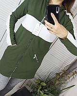 Кардиган зеленый женский 42-48 размеры
