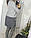 Кардиган ангоровий світло-сірий жіночий 42-56 розміри, фото 4