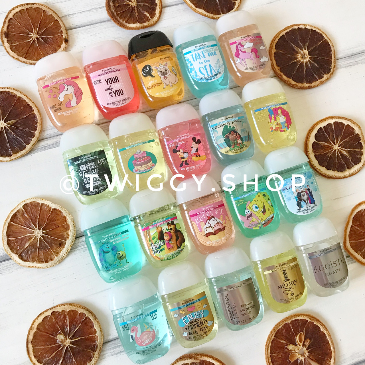 Cанітайзери для рук PocketBac WashYourBody ОПТОМ