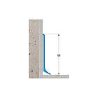 Алюмінієвий плінтус 60 мм ASP 61