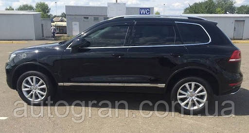 Дефлектори вікон вітровики Volkswagen Touareg 2002-2010