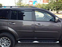 Дефлекторы окон ветровики Mitsubishi Pajero Sport 2009-