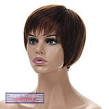 Перука з натурального волосся Silvia HH шоколадного кольору, фото 2