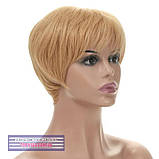 Перука з натурального волосся Silvia HH світло-русявого кольору з пшеничним відтінком, фото 6