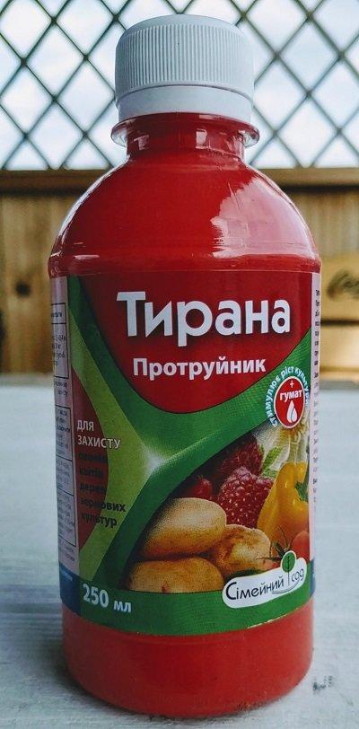 Інсектицид-протруйник Тирана, 250 мл (300-500 кг бульб)