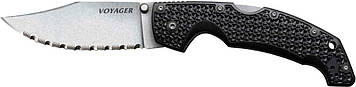 Ніж Cold Steel Voyager Large Clip Point Serrated