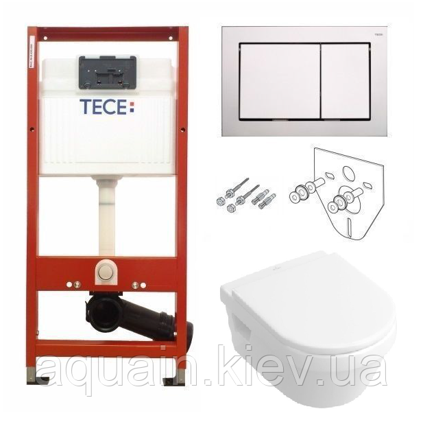 Інсталяція TECE з підвісним унітазом Omnia Architectura DirectFlush + кришка Softclose