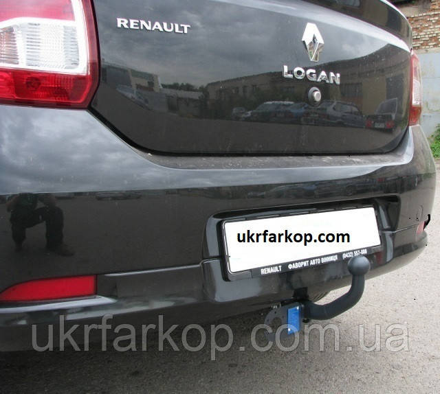 Фаркоп Renault Logan, (з 2013--), Седан, Фаркоп на Рено Логан 2