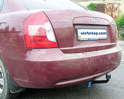Фаркоп Hyundai Accent, Фаркоп на Хюндай Акцент (2006-2010) Седан/Хетчбек