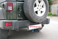 Фаркоп на Джип Гранд Воранглсер, Фаркоп Jeep Grand Wrangler, (2007-2018)