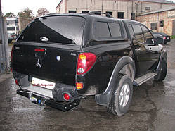Фаркоп на Міцубісі Л 200, Фаркоп Mitsubishi L 200, (з 2009-2016), Литий, LONG BED