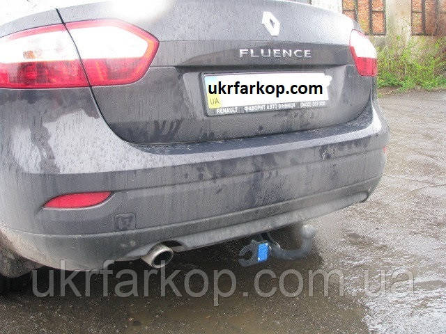 Фаркоп Renault Fluence (з 2010--), Фаркоп на Рено Флюенс