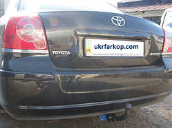 Фаркоп Toyota Avensis (2003-2008) Фаркоп на Тойота Авенсіс T25, Ліфтбек/Седан
