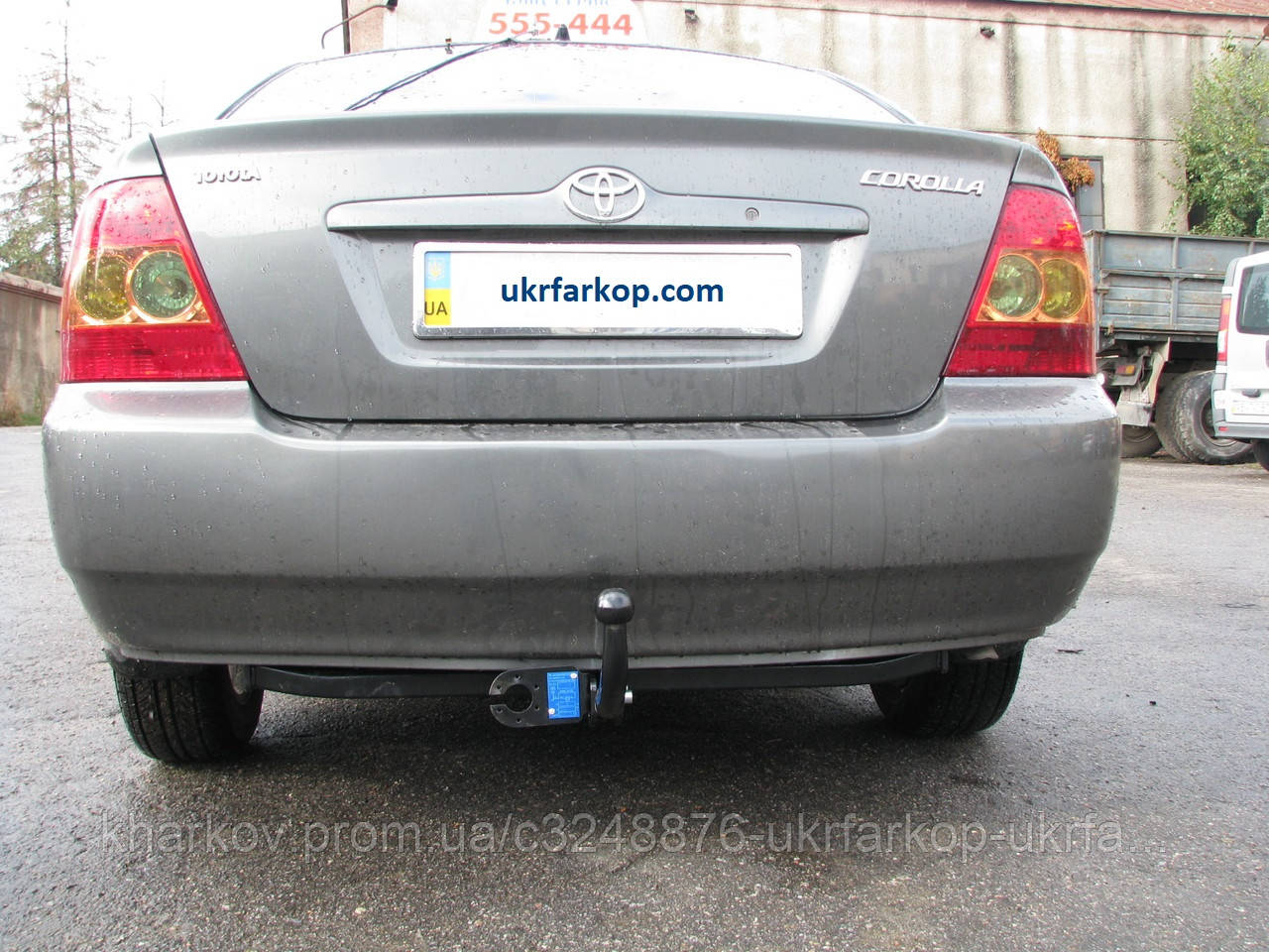 Фаркоп Toyota Corolla Хетчбек Е12 (2002-2007), Фаркоп на Тойота Королла Е12, фото 1
