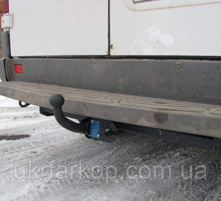 Фаркоп на Фольксваген ЛТ 28-35, Фаркоп Volkswagen LT 28-35, (1995-2006), Бампер із підніжкою