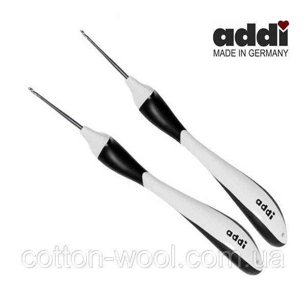 Addi swing (Адді) гачок в'язаний No0.75,ергономічна ручка, фото 1
