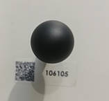 Ручка меблева кнопка GIFF 4/105 чорний матовий, фото 2