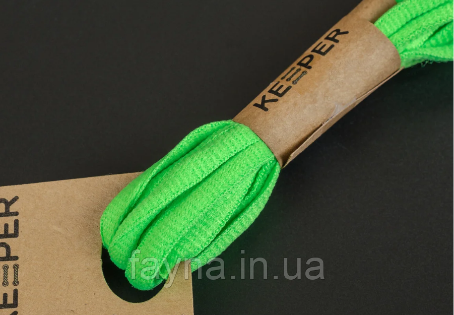 Шнурки Keeper спортивні об'ємні (у пакованні)
