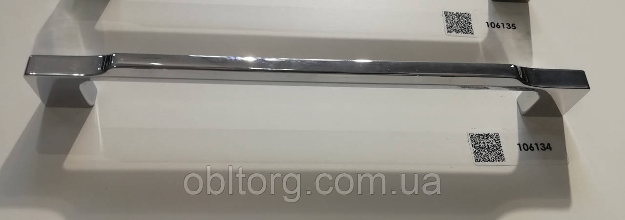 Ручка меблева скоба GIFF 4/102/192 хром, фото 1