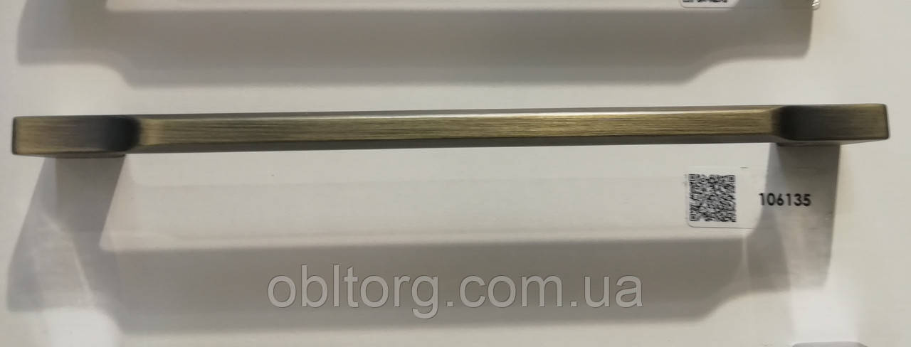 Ручка скоба GIFF 4/102/192 браш антична бронза, фото 1