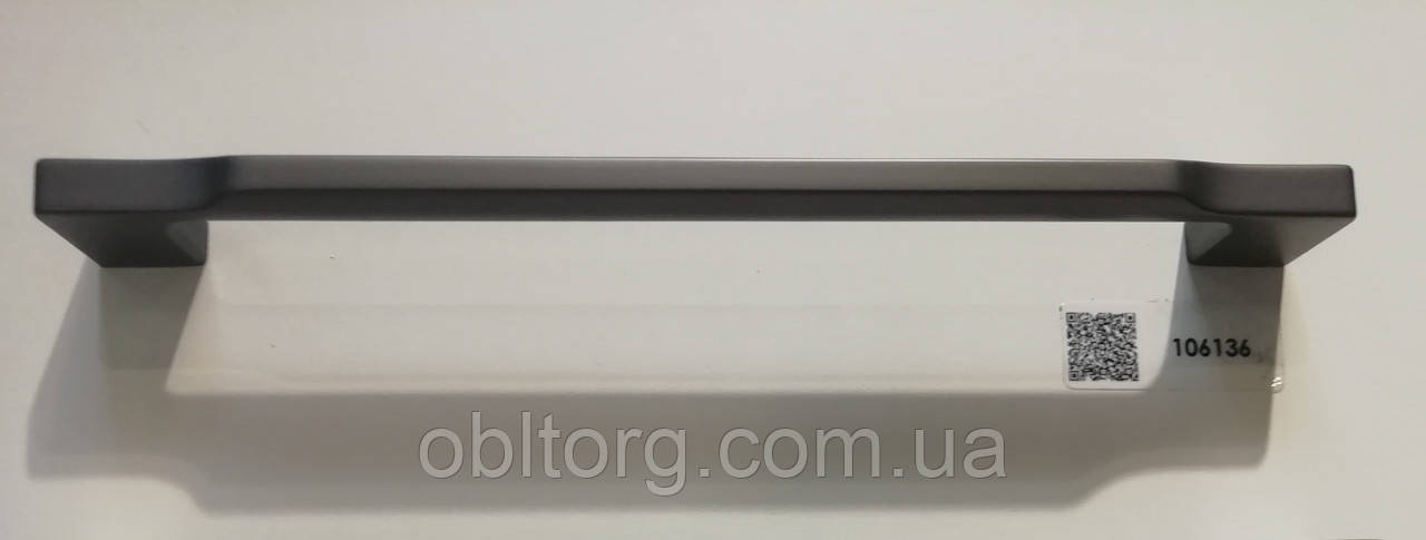 Ручка меблева скоба GIFF 4/102/192 титан матовий, фото 1