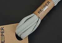 Шнурки Keeper спортивные объемные (в упаковке) 100, Серый