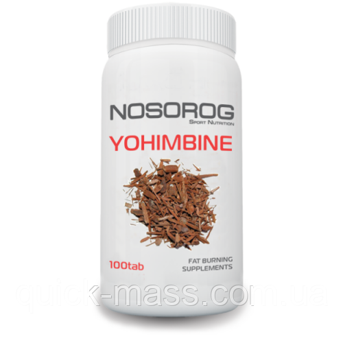 Жироспалювач Nosorig Yohimbine 100 tab