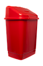 Відро для сміття з кришкою 10 л. ZB-402, Zambak Plastik, Туреччина, фото 4