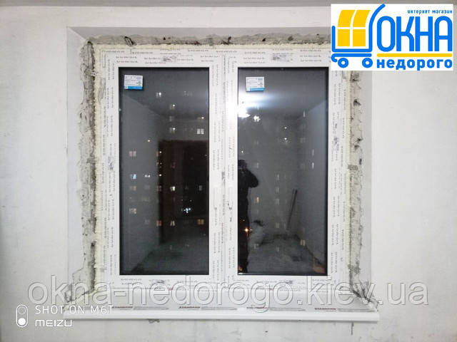 Двостулкове вікно Rehau 70 Київ пер. Металістів 1 Двостулкове вікно Rehau 70 Київ пер. Металістів 1 фото 14 бригади