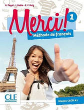 Merci! 1 Méthode de Français - Livre de l élève avec DVD-ROM - Підручник / Cle International