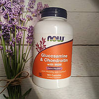 NOW Foods	Glucosamine Chondroitin MSM 180caps глюкозамін хондроїтин мсм нау фудс-сша