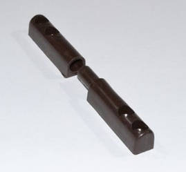 Петля для дверної москітної сітки 17х25 коричнева