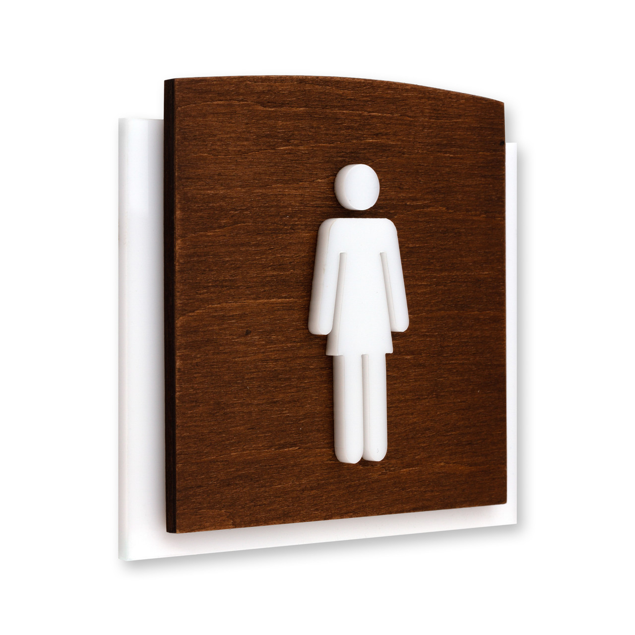 Таблички на дверь женского туалета