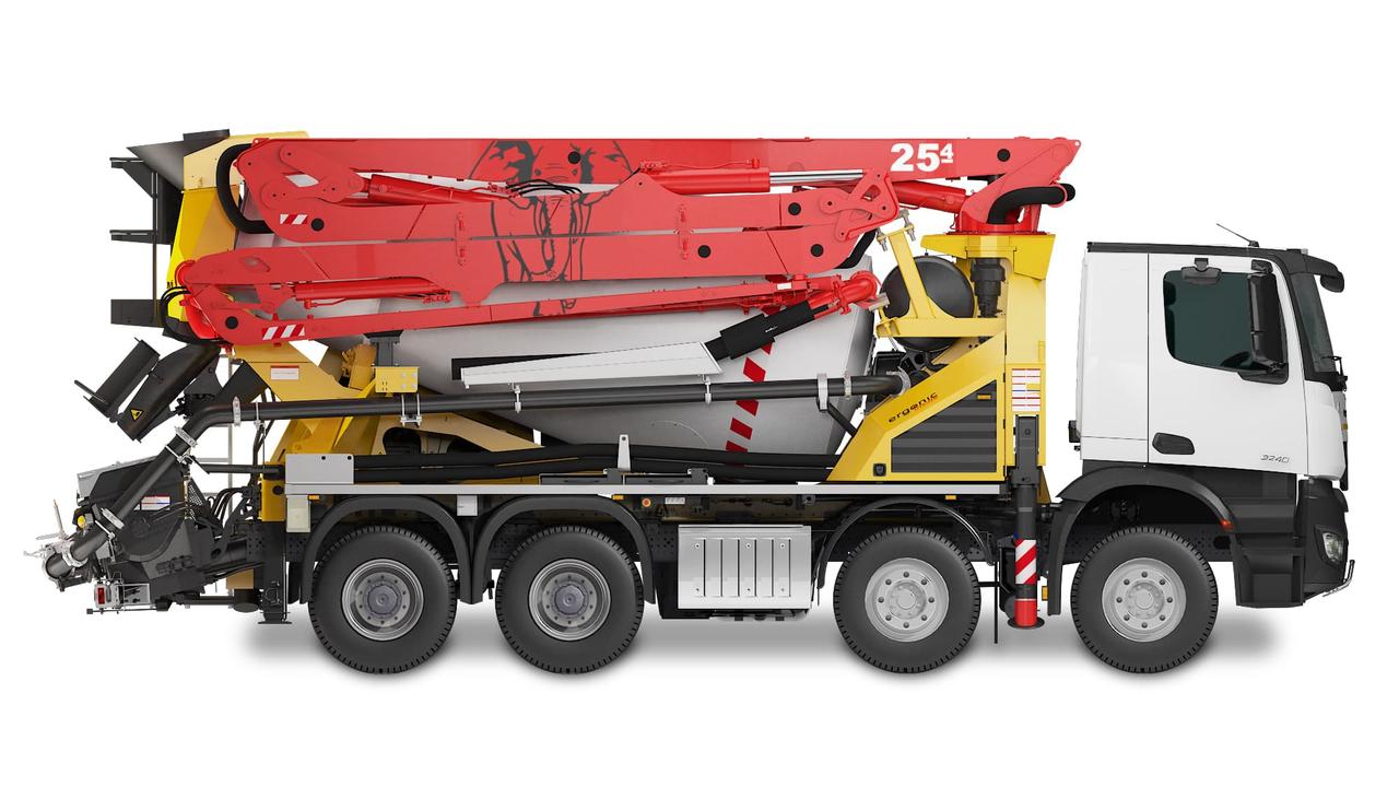 Автобетононасос з міксером Putzmeister Pumi 25-4 Q / CS / S