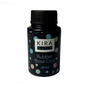 Каучукове базове покриття Kira Nails 30мл, без пензлика, фото 1