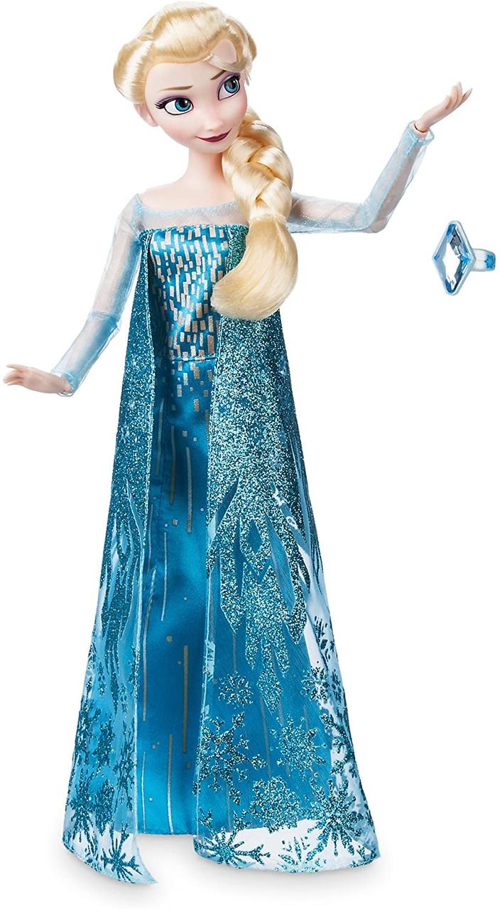 Лялька Disney Princess Ельза Frozen Холодне серце 2 з кільцем і аксесуарами Класична 965066