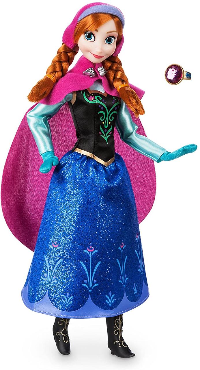 Лялька Disney Princess Анна Frozen Холодне серце 2 з кільцем і аксесуарами Класична 964984