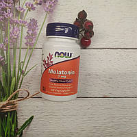 NOW Foods Melatonin 5 mg 60 veg caps мелатонін