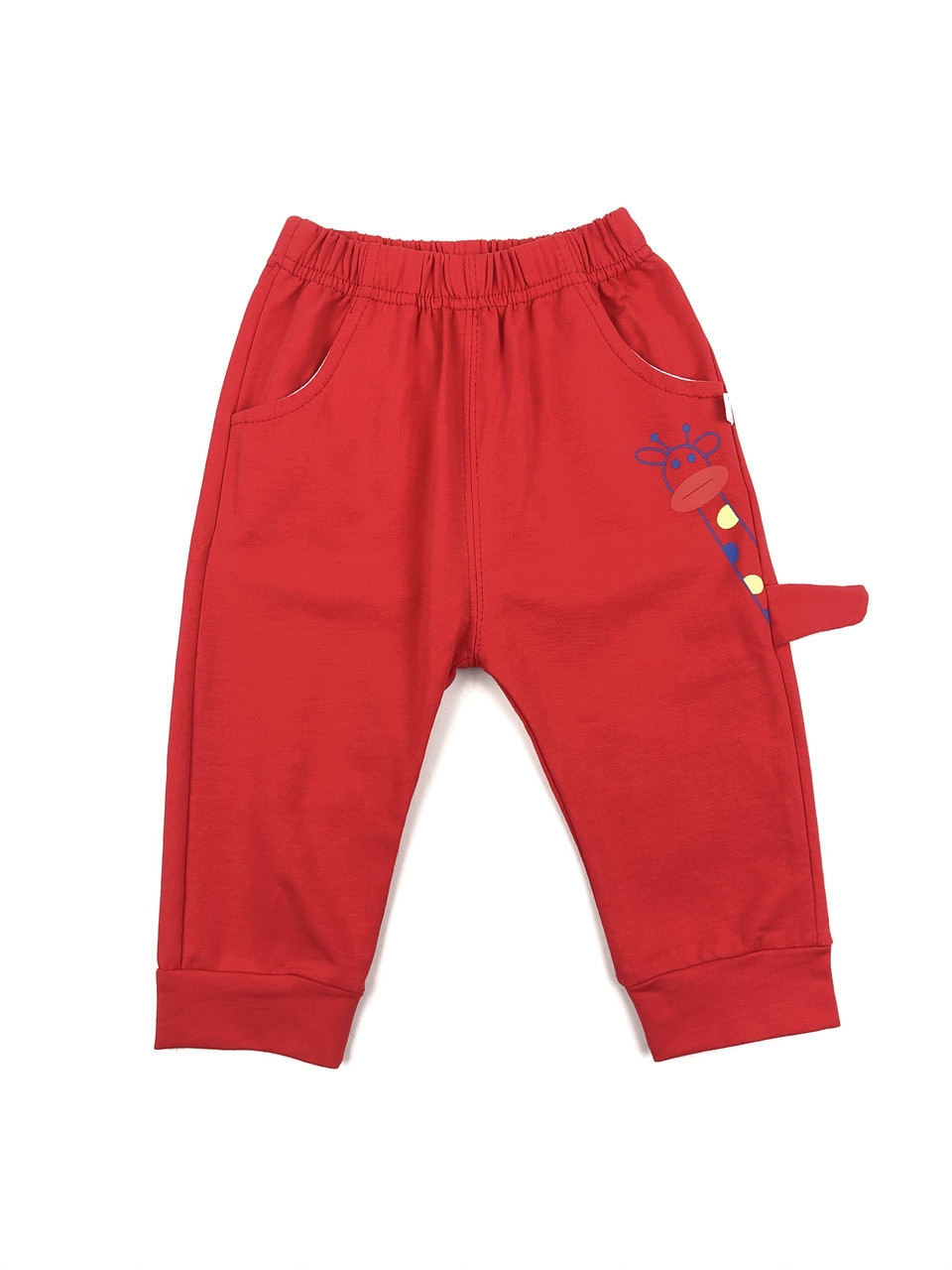 Дитячі червоні  штани для хлопчика і дівчинки