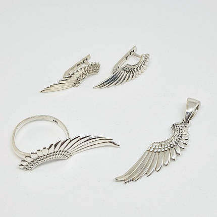 Крило, крильця кулон, підвіс, фото 2