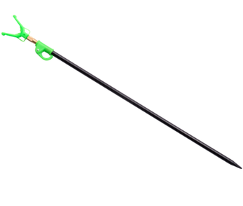 Підставка теле для вудлища Flagman чорна/салатова 180 см, фото 2