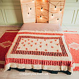 Ліжник-килим, доріжка з натуральної овечої шерсті 150*220, фото 3