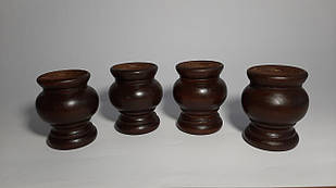 Комплект крашеные деревянные ножки Н70 Д60.