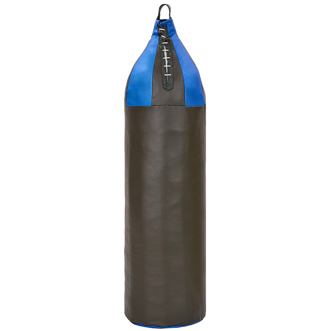 Мішок боксерський Шоломоподібний Кирка h-95 см Великий шолом BOXER 1005-01 (наповнювач-вітош х-б, d-26 см, вага-16 кг, чорний синій)