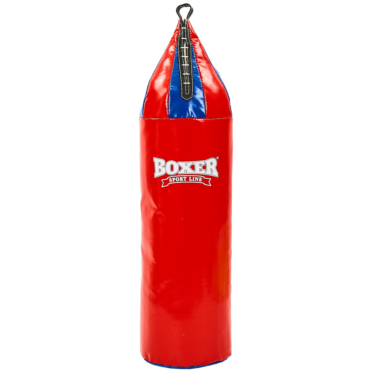 Мішок боксерський Шоломоподібний ПВХ h-95 см Великий шолом BOXER 1006-01 (наповнювач-вітош х-б, d-26 см, вага-16 кг, кольори в асортименті)