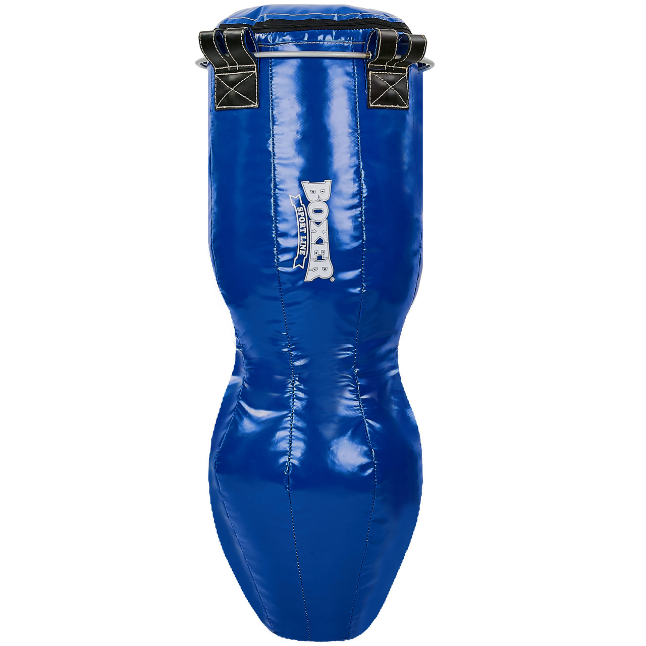 Мішок боксерський Силует ПВХ h-120 см BOXER 1025-01 (наповнювач-вітош х-б, синій)